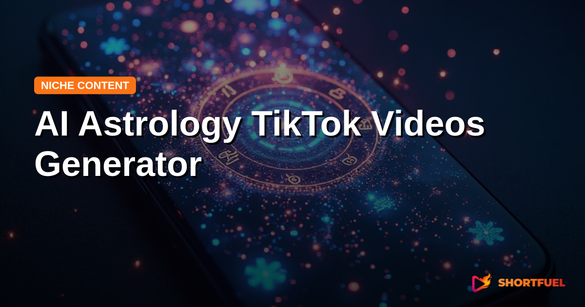 AI Astrology TikTok Videos Generator